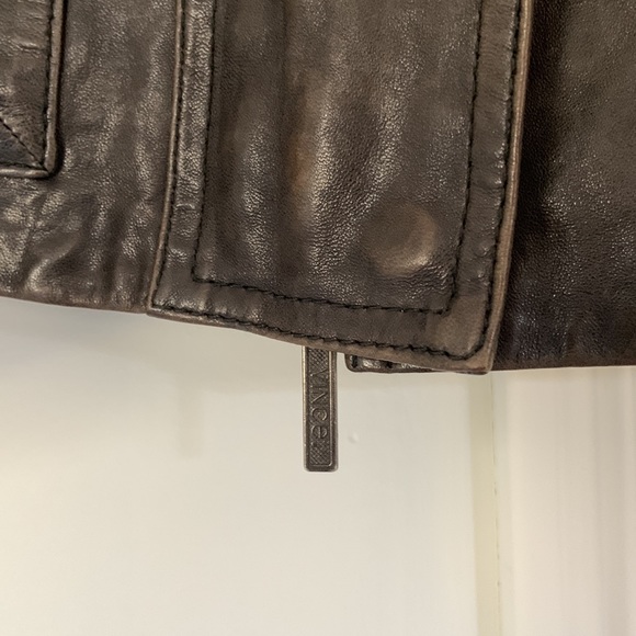 Vince Genuine Leather Jacket - Picture 5 of 6